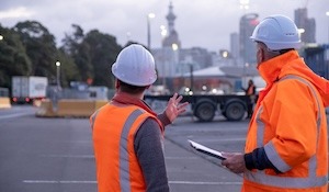 Image of road workers